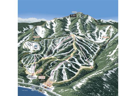 Northstar Ski Resort Map