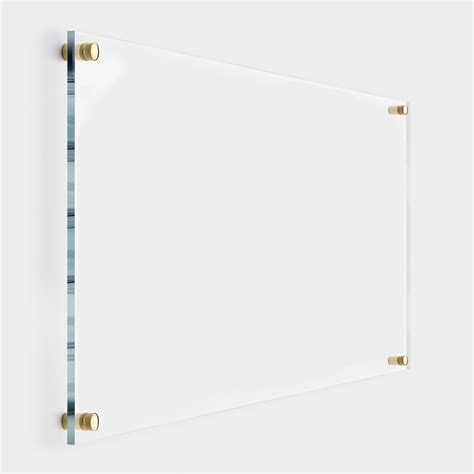 Blank Acrylic Dry Erase Board - Personalized Calendar 2024, Clear ...