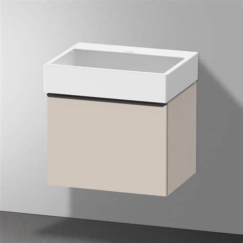 Duravit Vero Air Waschtisch Mit D Neo Unterschrank Auszug Taupe Matt