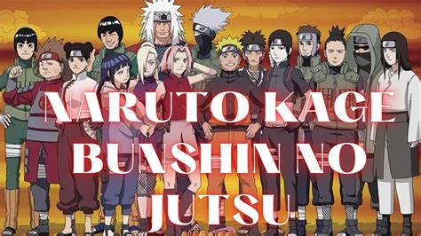 Naruto S Kage Bunshin No Jutsu In Different Language Naruto Youtube