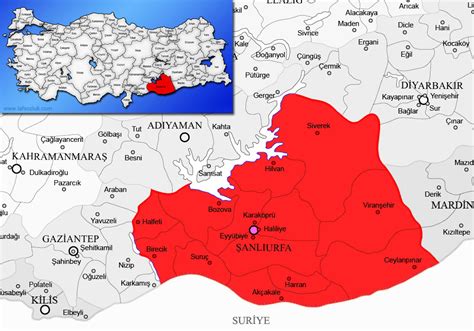 Şanlıurfanın Ilçeleri Merkez Ilçeleri Nüfus Rakım Ve Yüz ölçümleri