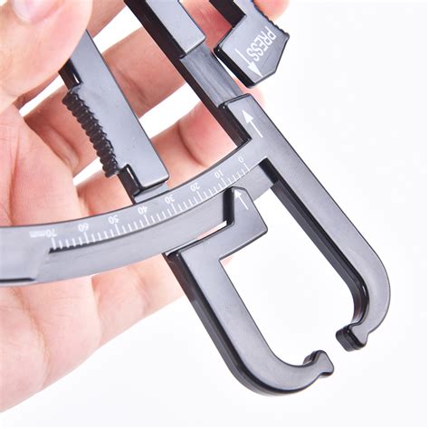 Personal Body Fat Caliper Skin Analyzer Measure Charts Fitness Health