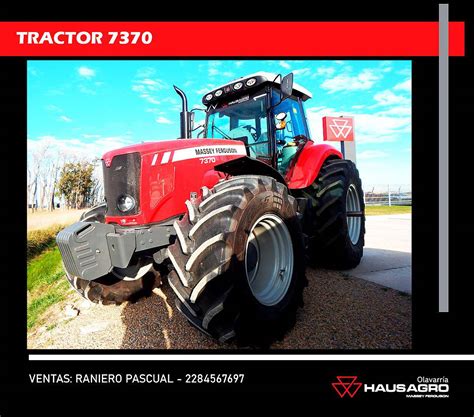 Tractor Massey Ferguson 7370 180 CV RP Año 2024 Agroads