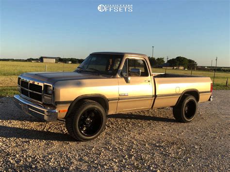 1992 Dodge D250 With 20x12 44 Gear Off Road 726b And 30550r20 Toyo