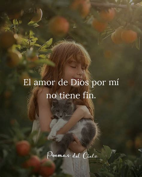 El amor de Dios por mí no tiene fin Frases