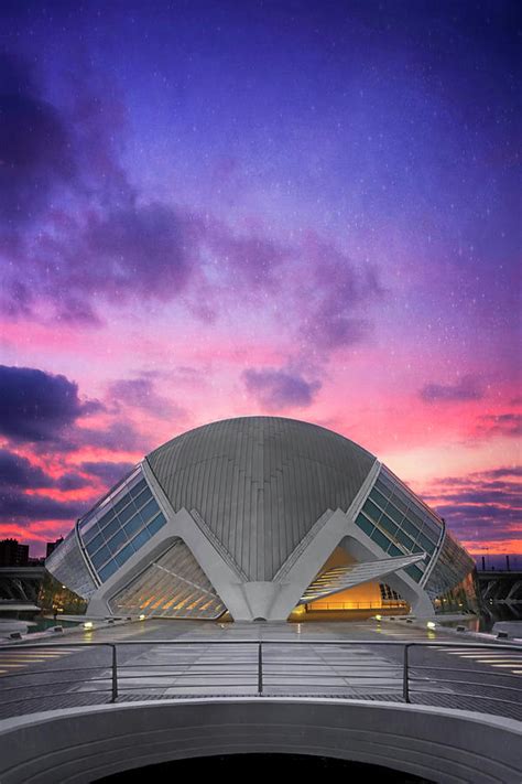 Modern Architecture Of Valencia Spain Photograph By Carol Japp