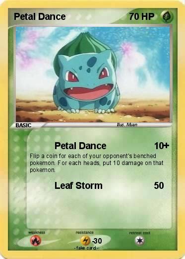 Pokémon Petal Dance - Petal Dance - My Pokemon Card