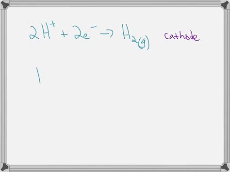 SOLVED A Write The Half Reaction That Occurs At A Hydrogen Electrode