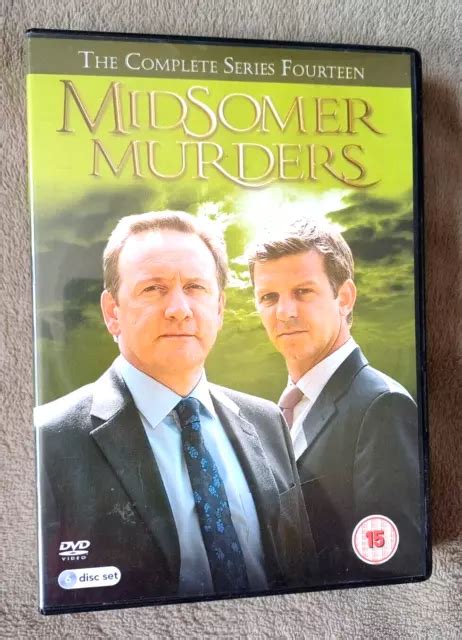 Midsomer Murders Complete Series 14 Fourteen Region 2 Uk Dvd Box Set