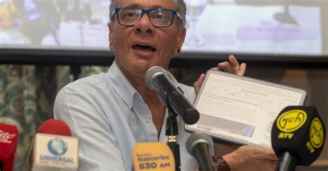 El Exvicepresidente Ecuatoriano Jorge Glas Pide Asilo A México Infobae