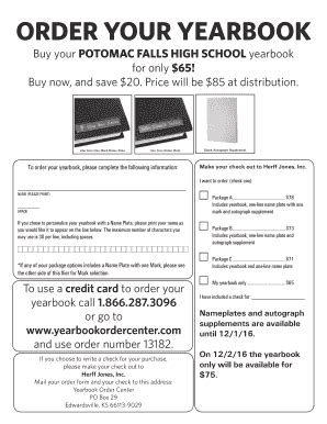 Fillable Online lcps Buy your POTOMAC FALLS HIGH SCHOOL yearbook - lcps ...