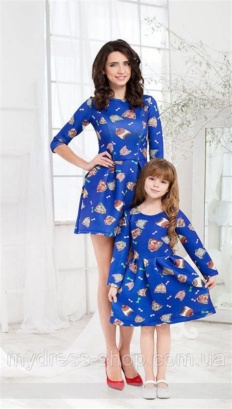 Family Look. Стильные платья мама+дочка 3D дизайн, цена 250 грн ...