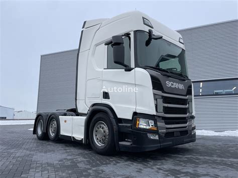 Ci Gnik Siod Owy Scania R Ngs X Full Air Retarder X Tank