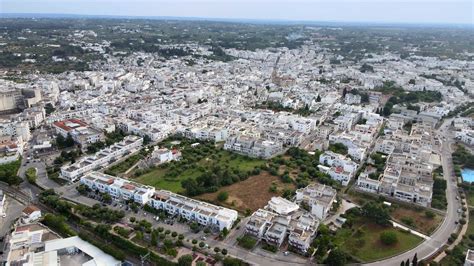 Aerial view of Locorotondo - Italy 25372589 Stock Video at Vecteezy