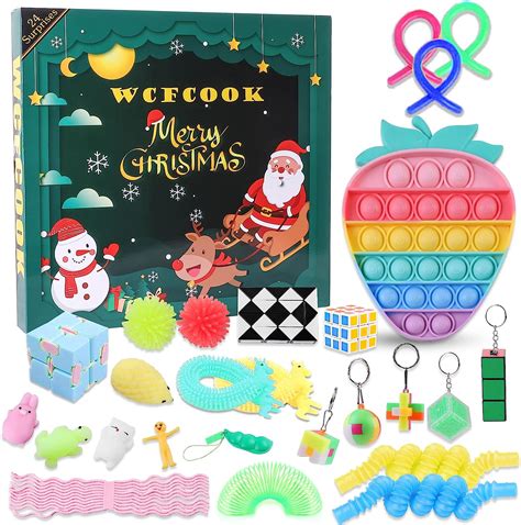 Buy Advent Calendar 2022 24 Days Of Surprises Fidget Toys Bulk Fidget