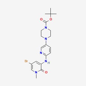 Synthesis Routes Of Tert Butyl 4 6 5 Bromo 1 Methyl 2 Oxo 1 2