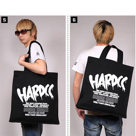 楽天市場 ハードコアチョコレート HARDCORE CHOCOLATE メルティッド HARDCCトートバック BAG BAG 1427 BK バッグ 鞄 トート 国内正規品LEVEL6