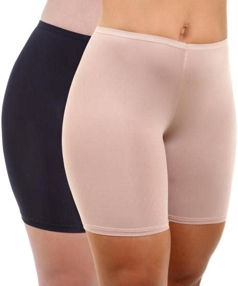 Short Para Usar Embaixo Do Vestido E Saia Bermudinha Feminina An Gua Preto E Nude Isa Bella