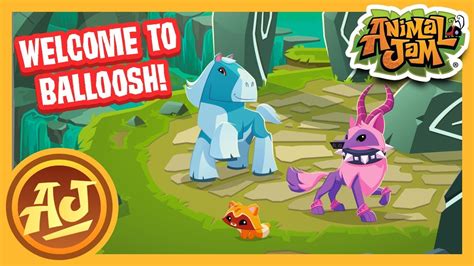 Touring The Land Of Balloosh Animal Jam Youtube