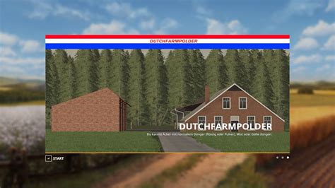 FS19 Dutch Farm Polder Map Fly Thru YouTube