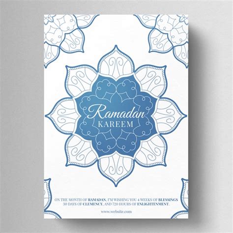 Plantilla De Volante Ramadan Kareem Archivo PSD Premium