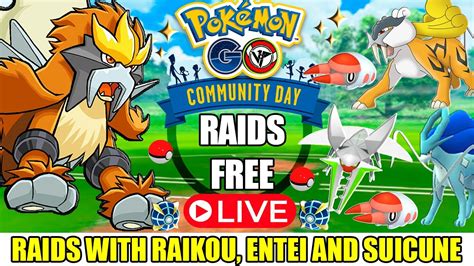 Pok Mon Go Live Inviting To Raikou Suicune Entei Legendary Raids