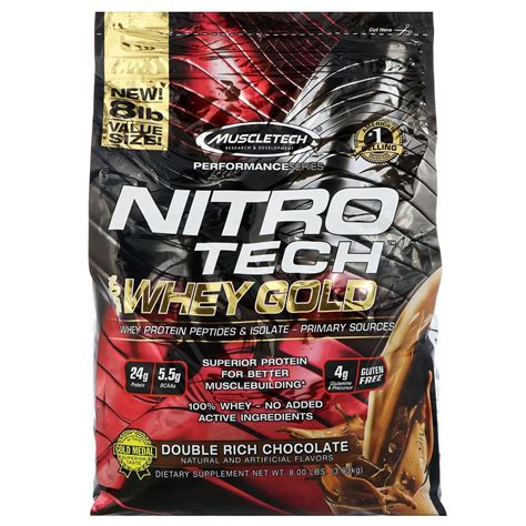 Muscletech Nitrotech Whey Gold 8 Lbs Chutamax