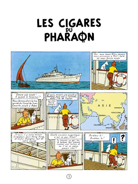 Les Cigares Du Pharaon Tintin