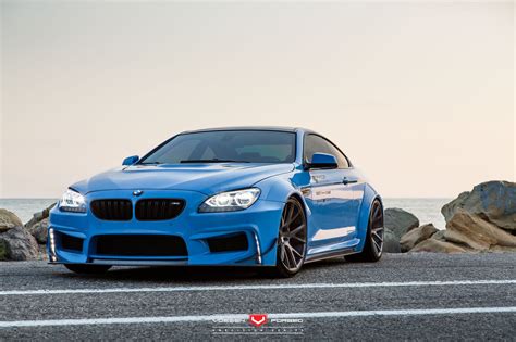 Exterior And Performance Upgrades For Blue Bmw 6 Series — Gallery