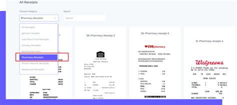 Generate Walgreens Style Pharmacy Receipts