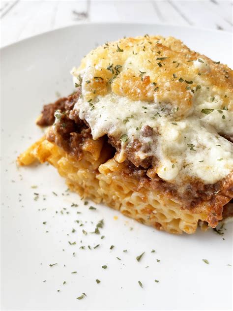 Pastitsio The Skinny Fork