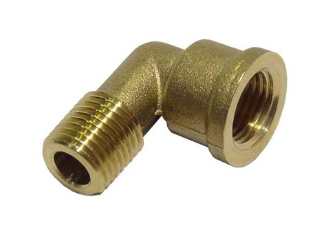 1 4 Bsp Brass Male X Female Elbow Mxf 90 Degree