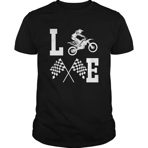 Motocross T Shirt Love Motocross Dirtbike Lovers Tshirt T Shirt