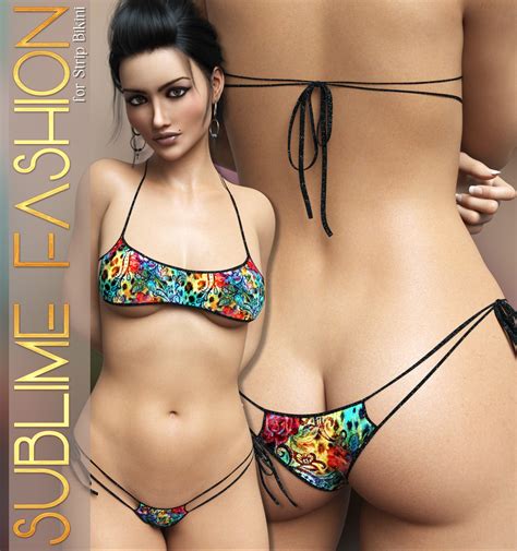 Sublime Fashion Strip Bikini