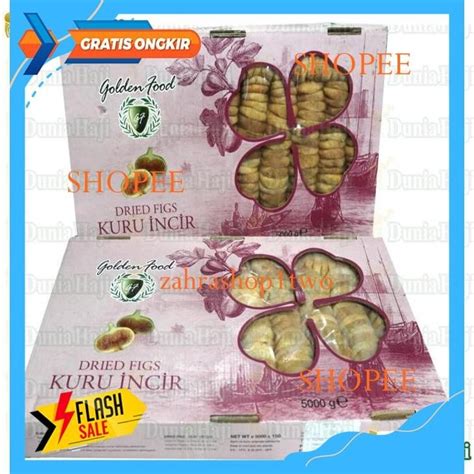 Jual BUAH TIN KERING DRIED FIGS 5KG DUS HIGH GRADE DRIED FIG HIGHT