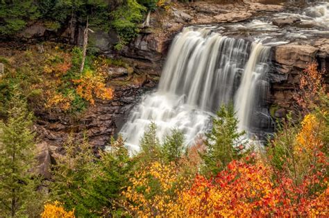 12 Mesmerizing Waterfalls In West Virginia Map