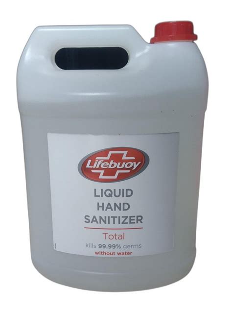 Lifebuoy Liquid Hand Sanitizer Packaging Type Jerry Can Packaging