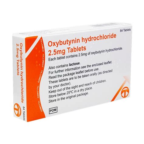 ᐅ Buy Oxybutynin Online • Incontinence Treatment