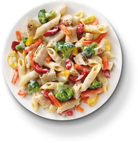 Download Creamy Chicken Vegetable Penne Pasta Dish