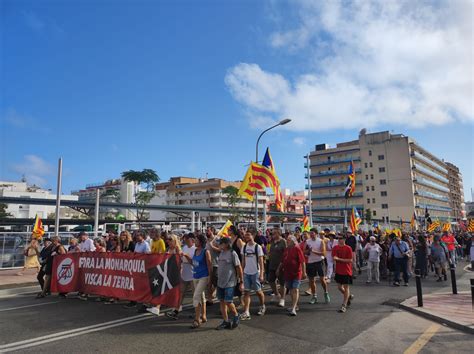 Protesta Republicana Contra El Neofranquisme Dels Borbons A Lloret