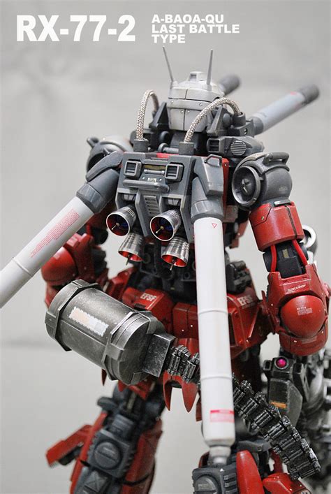 GUNDAM GUY MG 1 100 RX 77 2 Guncannon Customized Build