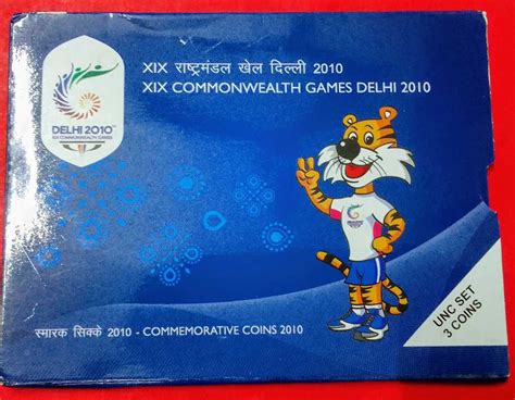 2010 XIX Commonwealth Games 2010 Delhi UNC Set BidCurios