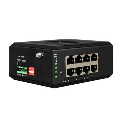 Managed Din Rail Port Gigabit Ethernet Industrial Switch