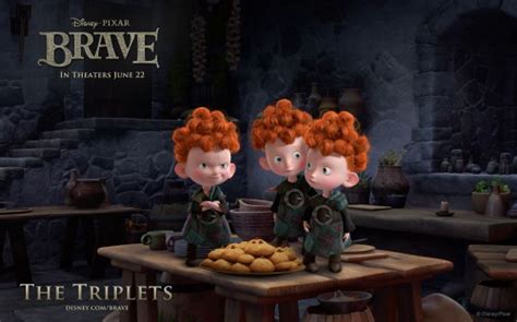 New Brave Trailer Meet The Triplets The Disney Blog