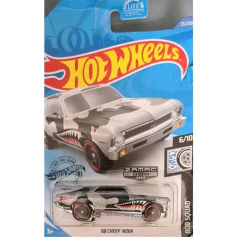 Hot Wheels Rod Squad Chevy Nova ZAMAC Universo Hot Wheels