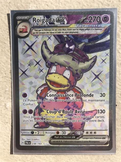 CARTE POKÉMON DRACAUFEU Roigada Ex 238 193 Rare Fr EUR 25 00 PicClick FR