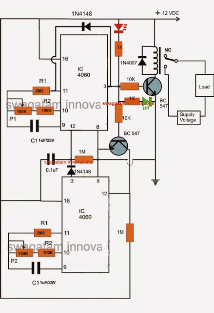 Programmable Timer Circuit Diagram