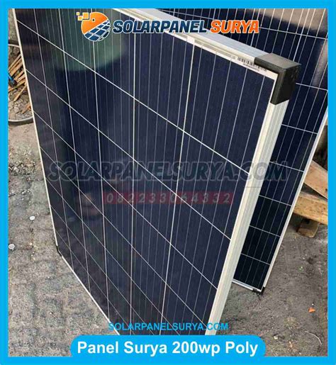 Jual Panel Surya 200 WP Monocrystalline Solar Panel 200 WP 59 OFF