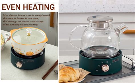 Amazon Electric Mini Stove Small Hot Plate Degree Vertical Heating Portable Countertop