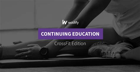 Continuing Education Part 1 Crossfit Edition Wodify